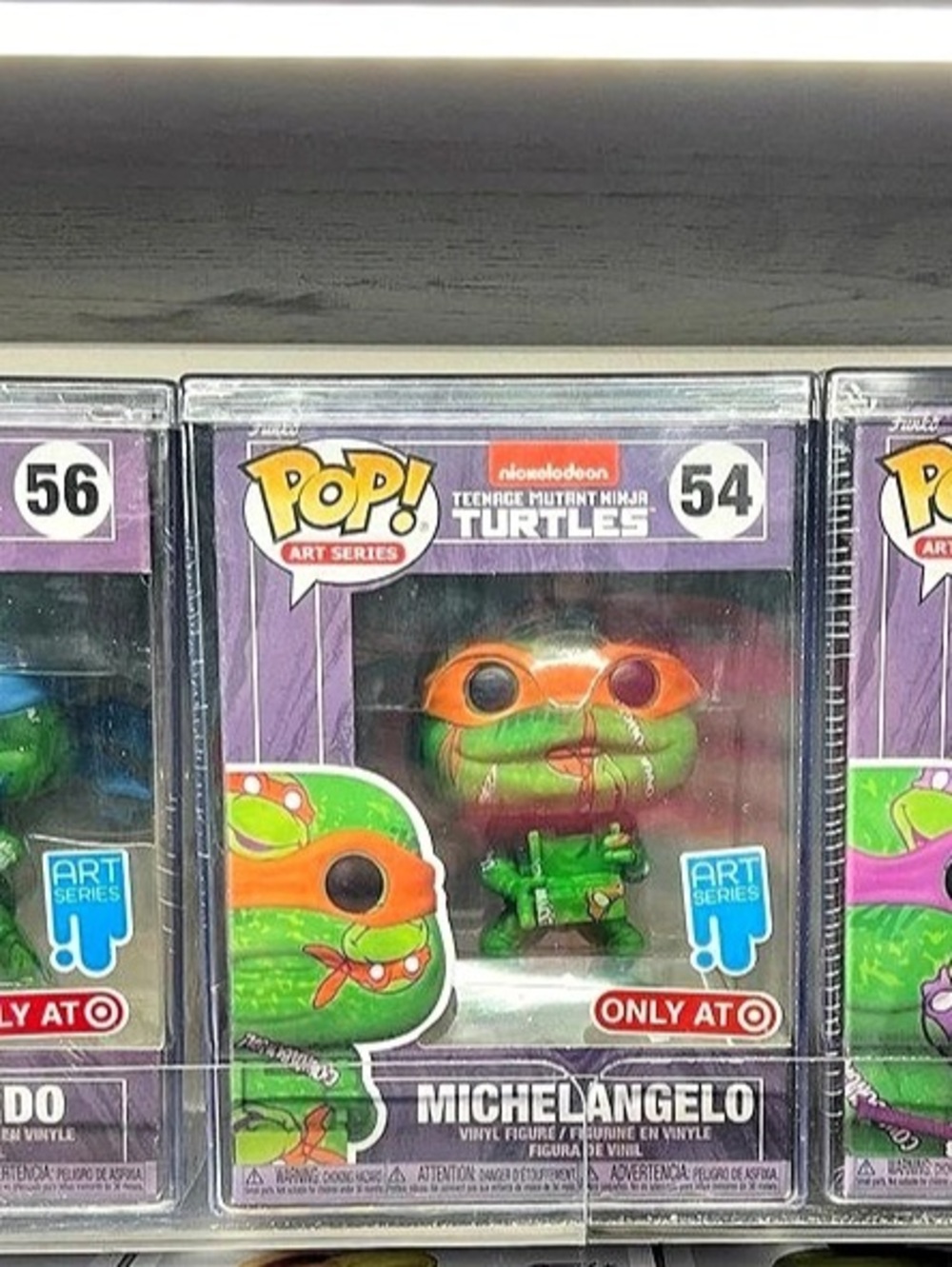 Funko Pop! Art Series: Teenage Mutant Ninja Turtles - Raphael #57 #57 Green &